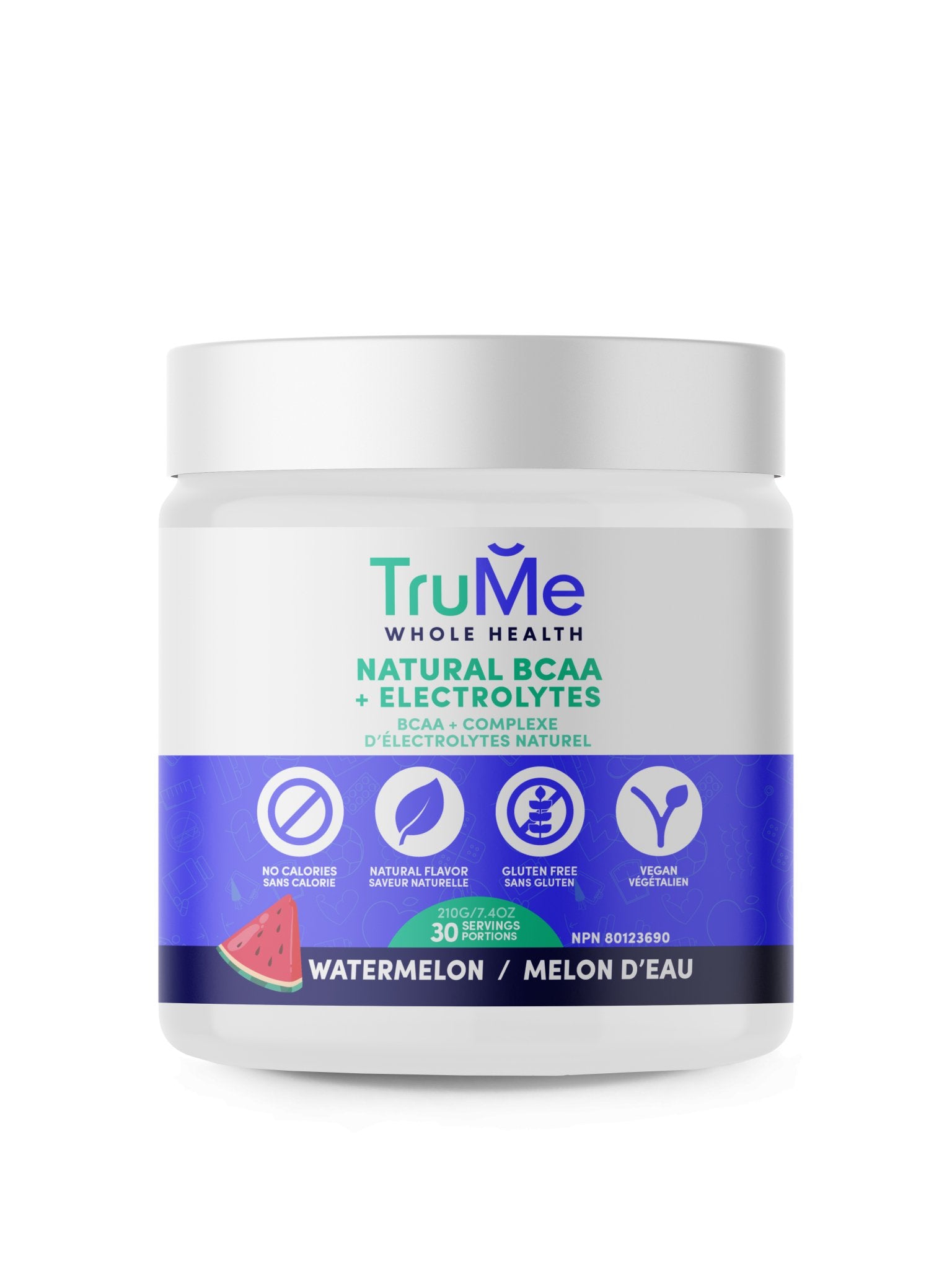 BCAA Powder with Electrolytes - Watermelon - TruMe Wellness