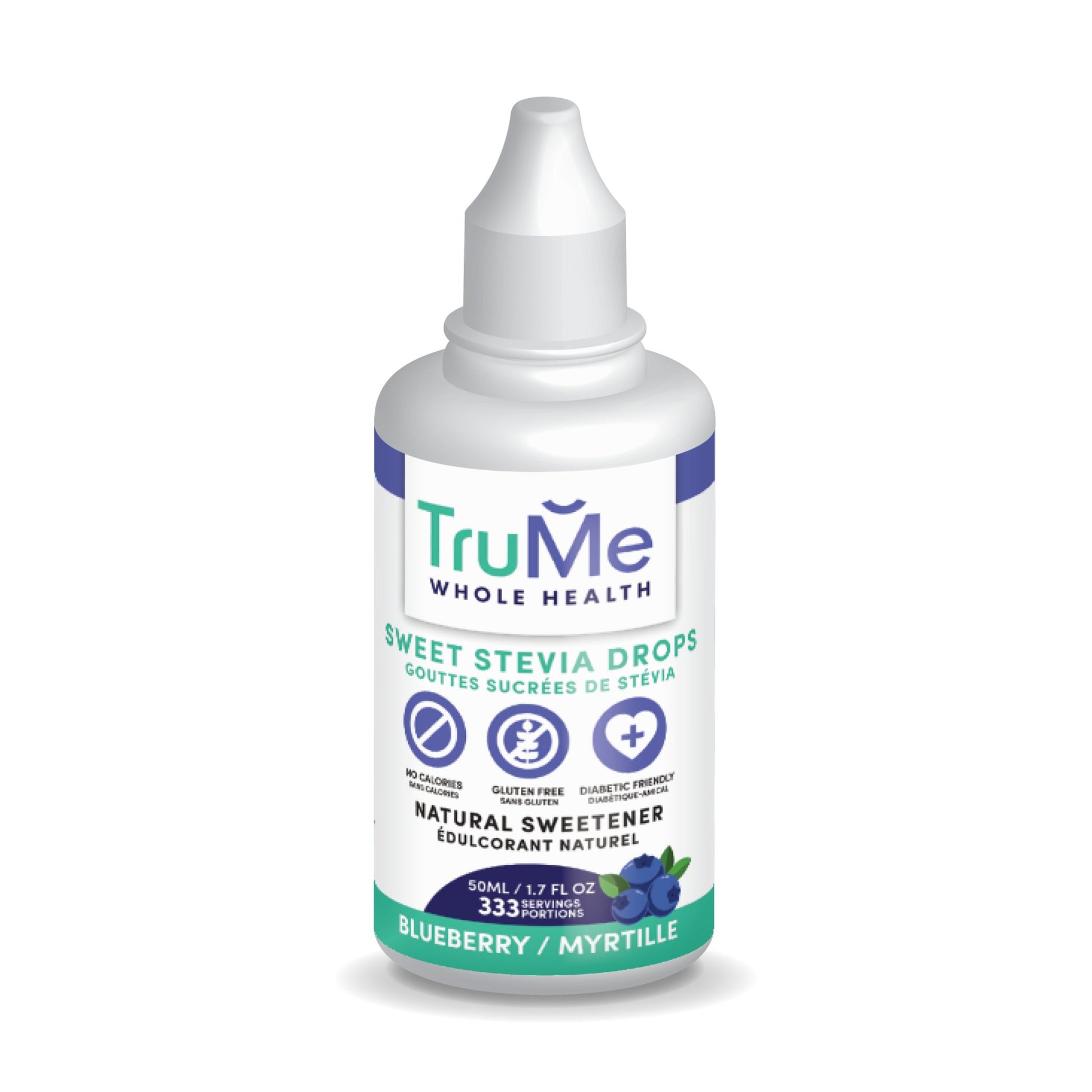 **New** Blueberry Sweet Stevia Drops - TruMe Wellness